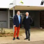 François-Xavier Dugourd président d’Orvitis et Christophe Bérion directeur général