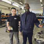 Ahouandjinou, gérant de Didier Express & Pneus