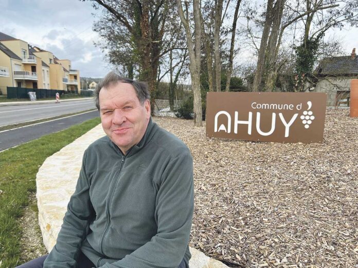 Dominique-Grimpret Le maire d'Ahuy, Dominique Grimpret