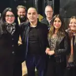 Différents invités présents lors de la soirée des commerçants du quartier Varennes - Toison d'Or - Joffre