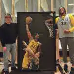 M'Brick et le joueur de NBA Myles Turner