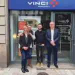 L’équipe dijonnaise de VINCI Immobilier