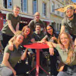 Une partie de l'équipe de la Brasserie des Loges