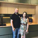 Nicolas Bazerolle et Laëtitia Bianconi, gérants d'AI Agenceur d'Intérieur à Dijon