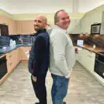 Alfredo Correia et Stéphane Revenu de Brit Cuisines sauront vous donner les meilleurs conseils