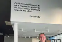 Frédéric Petitjean, directeur du Centre Porsche Dijon