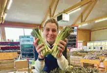 Mélissandre Contour met à l’honneur les asperges de Magapomme, symbole d’un savoir-faire local récompensé