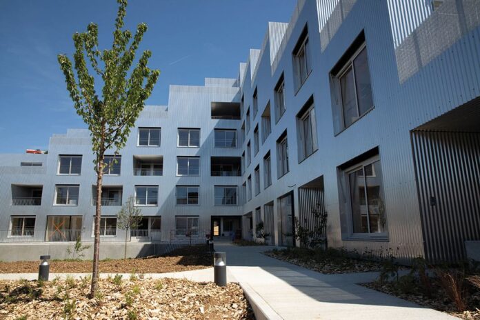 Grand-Dijon-Habitat La Résidence « La Quadrata », écoquartier Via Romana a été primée lors de la 37e édition de l’Equerre d’argent